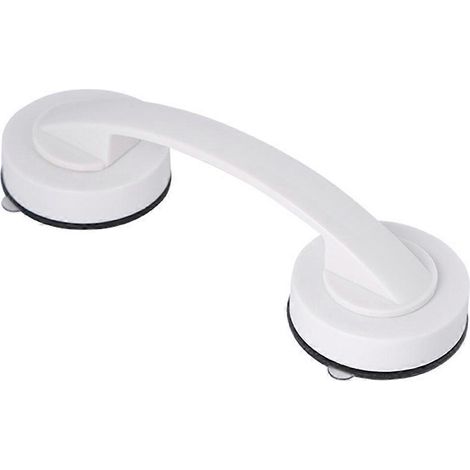 Poignée de douche sans perçage avec ventouse pour doucheCJY Blanc-AquaForge