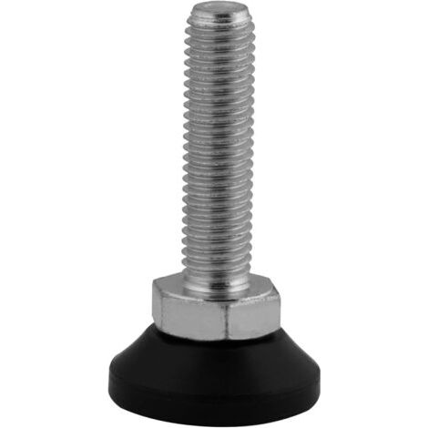 Jeu de 10 Vis de Réglage M10 - Pieds Réglables - Vis de Réglage Meubles - Pieds de Réglage - Pieds en Acier - Pied à Vis - Vis de Mise à Niveau M10x40 mm H277 (1/3)