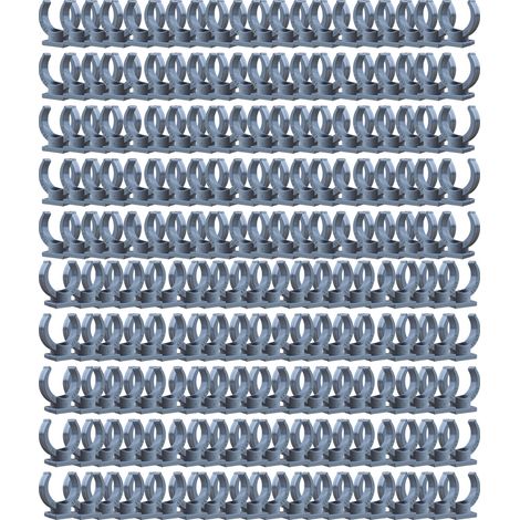 200 colliers lyre pour tube PVC Ø32 - First Plast (1/5)