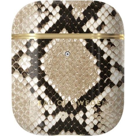 Coque pour AirPods 1 / 2 Motif Sahara Snake Ultra-Chic IDEAL OF SWEDEN Marron (1/4)