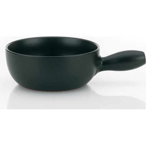 Poêle à fondue au fromage Kela Basel, 1,0 L, noir