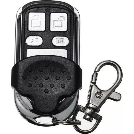 868MHz 4 Button Garage Door Opener, Remote Control for Garage Door, Burglar Alarm, Curtain Door, Home Appliances, 1 Pack, Compact Size (1/5)