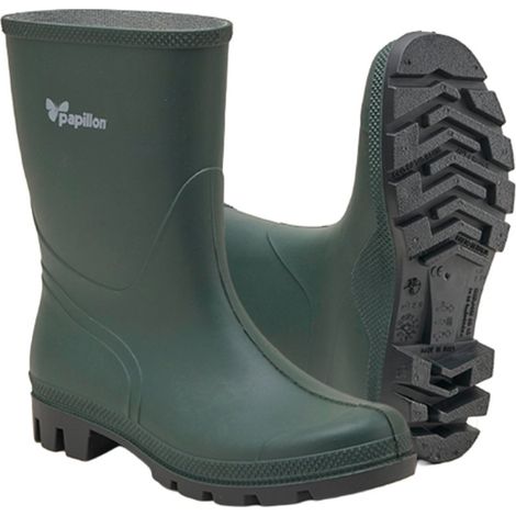 STIVALI IN PVC A TRONCHETTO N.39 S/CARRARMATO OB PAPILLON