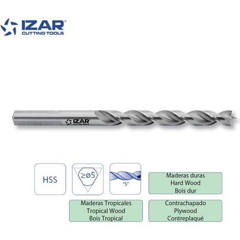 foret auto-centreur PRO bois Izar HSS de 3 à 10 mm  3.00 mm