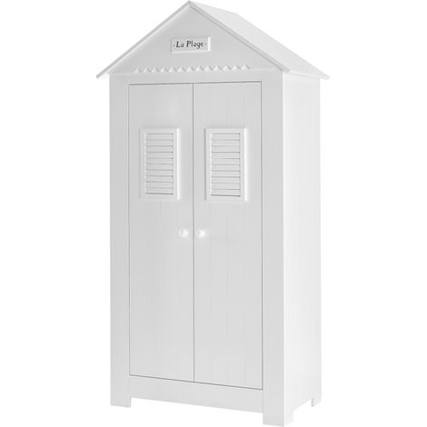 Armadio bianco 203cm