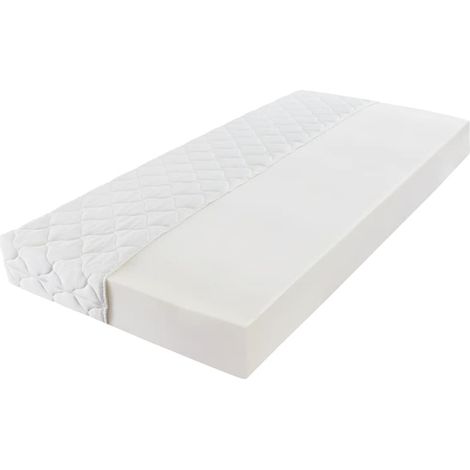 vidaXL Colchón con funda lavable de 200 x 90 x 17 cm H3 (1/2)