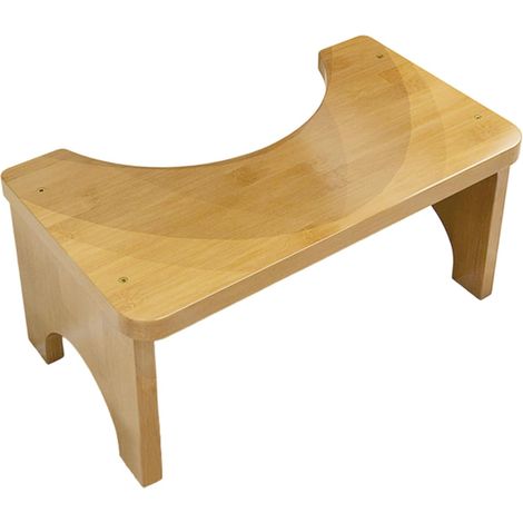 Tabouret De Toilettes pour Selles Tabouret De Toilette en Bois,Marchepied (1/5)