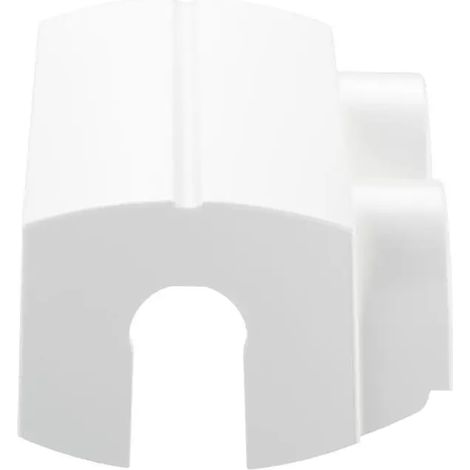 Danfoss Copertura in plastica per VHS ad angolo in RAL 9016 (radiatore da bagno), 013G4673