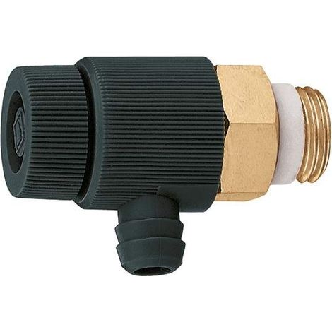 Mini-Ablasshahn mit Betriebs-Tmax 85°C Caleffi 3371 1/4"