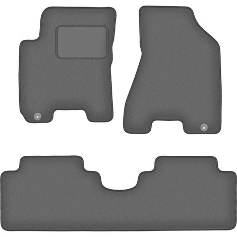 Tapis de sol graphite pour Kia Sportage II SUV (2004-2010) (1/5)