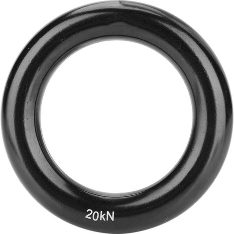 Anneau de rappel multifonctionnel en aluminium pour l'escalade en extérieur, joint torique 12 mm 20 kN (1/5)