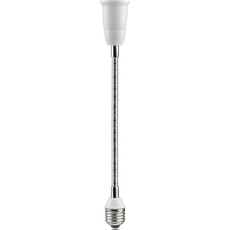Adaptateur de culot pour ampoule LED E27 vers E27 - 20 cm