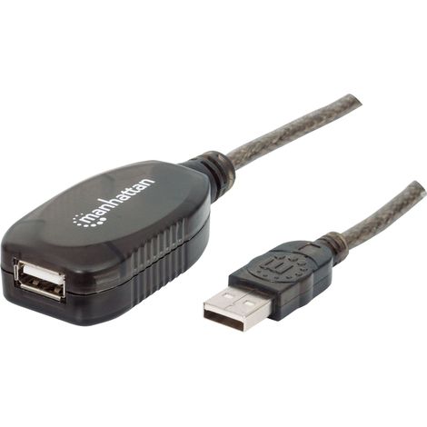 MANHATTAN Cavo Amplificatore USB 2.0 10 mt M/F (1/5)