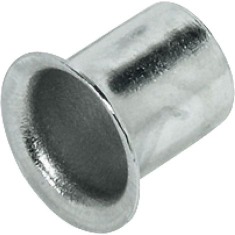 Douille pour étagère HAFELE 282.50.704 Ø7 mm nickelée (1/2)