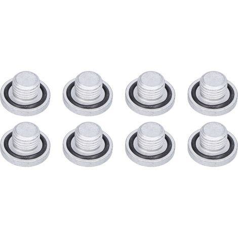 8 Pièces Bouchons de Vidange D'huile Filetage M14 avec Rondelle D'étanchéité 0652 477 Bouchon de Protection de Carter D'huile Moteur pour Astra/Corsa/Meriva. (1/5)
