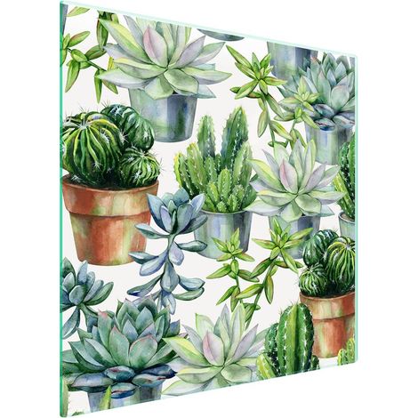 Protezione in vetro per piano cottura 50x52 Cactus (1/5)