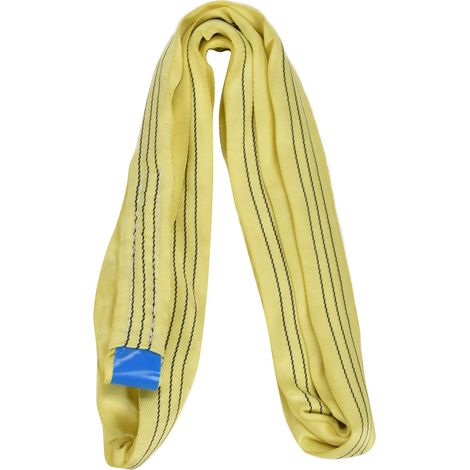 Sangle de levage ronde 3T en sangle souple, accessoire de transport sans fin de 6 mètres pour palan (1/5)