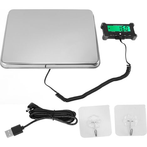 Balance postale électronique portable avec grand écran LCD haute définition pour envois express, capacité 120 kg / 10 g. (1/5)