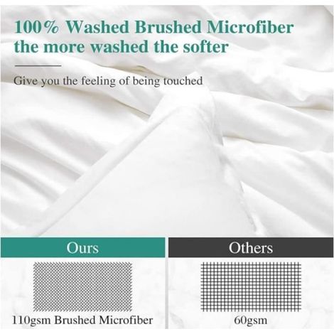 Housse de Couette - Moto - 160x200cm - Microfibre - 2 Taies d'oreiller 65x65cm - Ultra Douce (1/4)