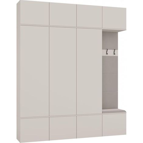 Armadio, cashmere / beige, 200 x 238 x 35 cm