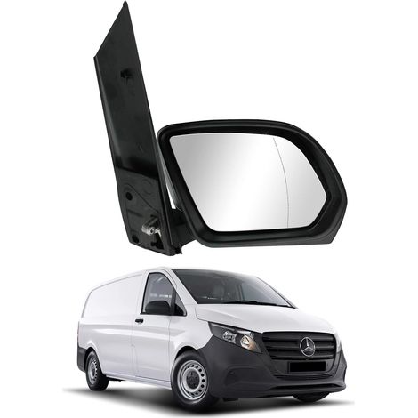 Électrique Rétroviseur Extérieur avec W447 2014-2020, Asphérique Miroir de rétroviseur pour W447, Camionnette W447, Mixto W447, Tourer W447 Chauffant Rétroviseur La Droit (1/5)