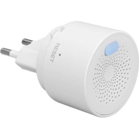 Intelligenter Wi-Fi-Gasdetektor mit 70 dB/m Alarm für Flüssiggas und Methan, kompatibel mit dem TUYA 85V-250VEU-Stecker. (1/5)