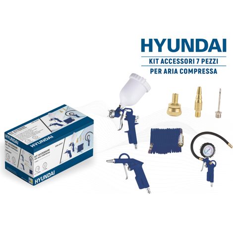 Kit Accessori per Compressore Hyundai conf.7 pz