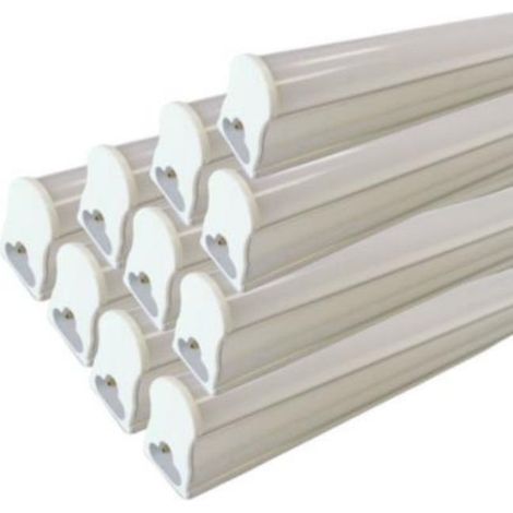 Tube néon LED 120cm T5 18W - Pack de 10 / Blanc Froid - SILUMEN
