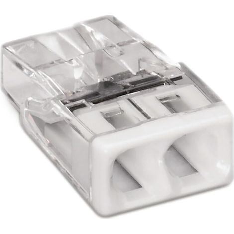 100 Mini Bornes de Connexion Automatique 2 Entrées, Serre-joint (1/3)