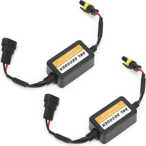 Décodeur Universel de Feux de Jour LED 9006 sans Erreur Anti‑Scintillement 9‑32V (1/5)