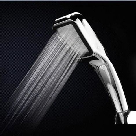 Super-Duschköpfe mit Regeneffekt, druckbeaufschlagte Handbrause, Duschkopf, wassersparender Duschkopf (1/4)