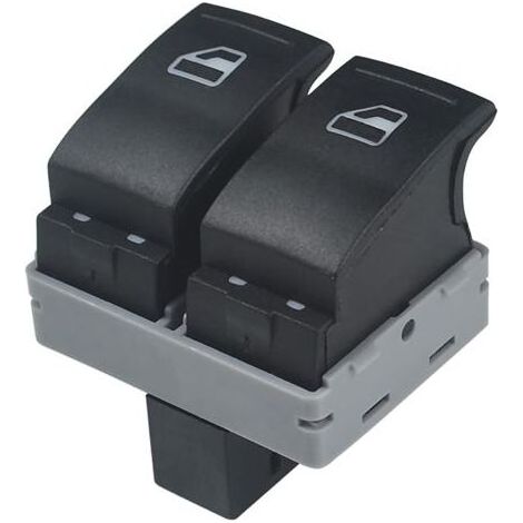 Interrupteur de lève-vitre électrique, Bouton commutateur de fenêtre pour Muvan T5 2005-2009 côté conducteur, référence 7E0959855A (1/5)