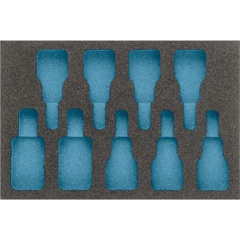 Garniture en mousse souple bimatière 163-271L HAZET (1/2)