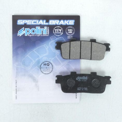 Plaquette de frein Polini pour Scooter Kymco 350 Downtown I Après (1/5)