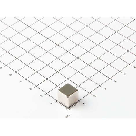 Magna-C Neodym-Blockmagnet 10x10x10mm (1/5)