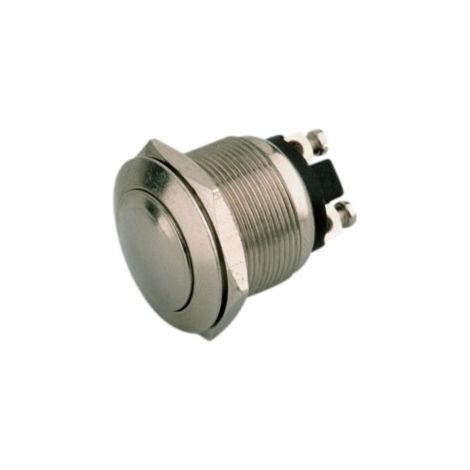 Pulsador Antivandalico Metal 2A/250Vac IP40 (1/2)