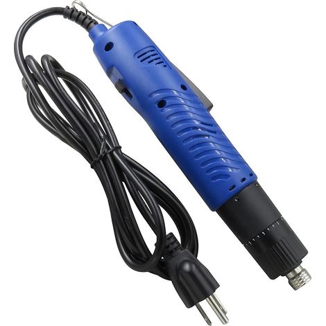 Tournevis électrique filaire 110 V avec couple réglable et entraînement de vis 1/4 pouce