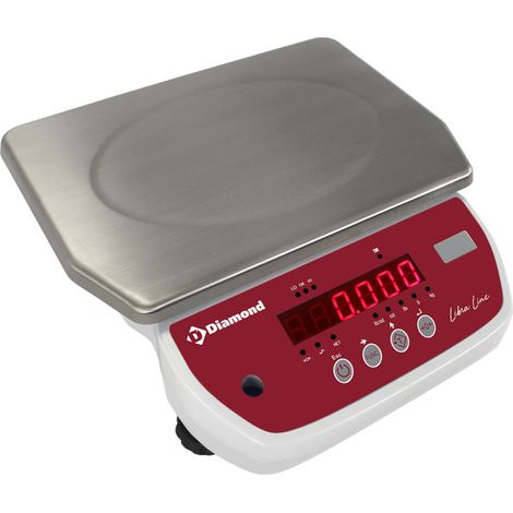Balance électronique inox 30kg x 5g - Diamond (1/2)