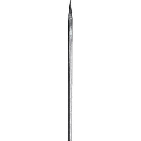 Barreau appointé - Hauteur 1500mm Diamètre 14mm - Fer forgé - À souder - DECO FER FORGE
