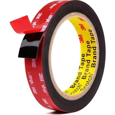 3M Double Sided Tape, Extra Strong 3M Double Sided Tape, Suitable for Fixings in Cars, Homes and Offices. (1/5)