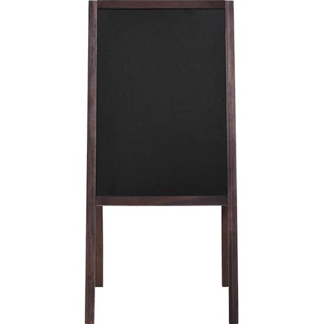 Doppelseitige Tafel aus Zedernholz, freistehend 40 x 60 cm