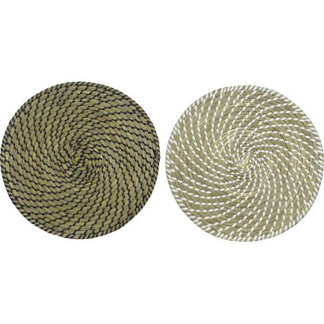 1 SOTTOPIATTO EFFETTO MARE 38CM ASSORTITO CASA CUCINA TAVOLA