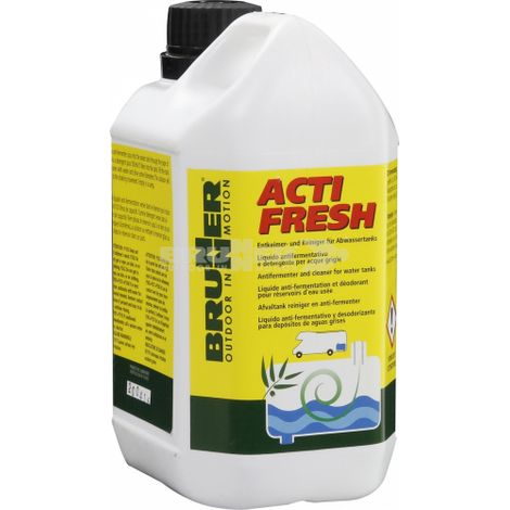 Brunner Acti-Fresh Kalklöser und Deodorant für Grauwassertanks Wohnwagen Wohnmobile 1000 ml