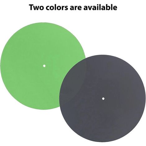 Tapis de platine vinyle 12 pouces, tapis transparent en acrylique pour platines vinyles et phonographes.