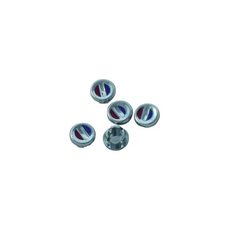 Kludi Markierungsstopfen rot/blau Ersat 93007700-00 Inhalt: 5 Stück Neutral (1/2)
