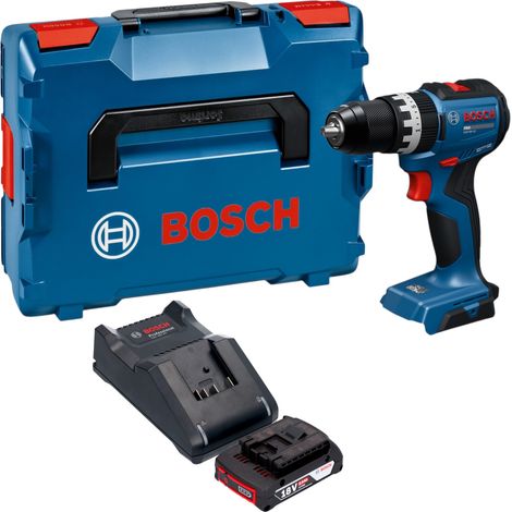 Bosch GSB 18V-52 Professional Avvitatore a percussione a batteria 18 V 70 Nm Brushless + 1x batteria 2,0 Ah + caricabatterie + L-Boxx (1/5)