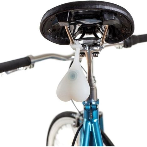 Luce per bicicletta divertente - LED - Luce rossa (1/5)