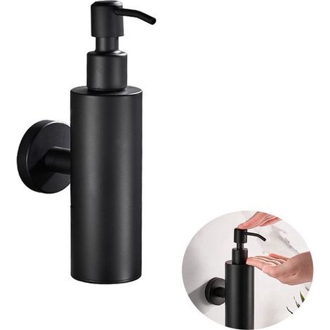 Automatischer Wandseifenspender (380 ml), wiederaufladbar per USB-C, wasserdicht (IPX5), berührungslos, elektrischer Seifenspender
