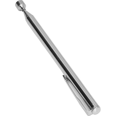 Stylo magnétique rétractable portable en acier inoxydable pour atelier (1/5)