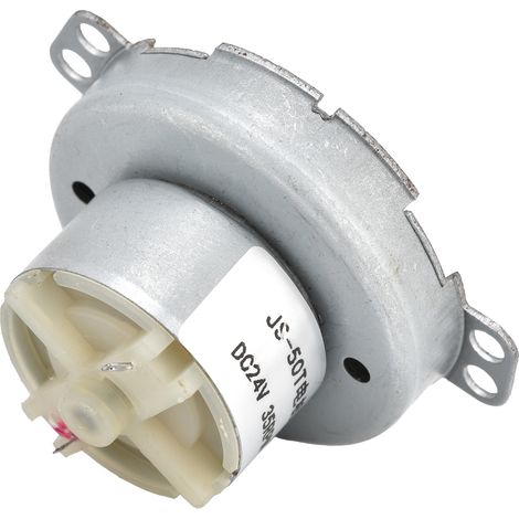 Moteur électrique CC 24V 35RPM avec réducteur synchrone JS-50T, engrenage miniature pour jouets, vitesse lente, couple élevé (1/5)